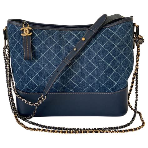 chanel bag blue jeans|Chanel gabrielle bag jeans.